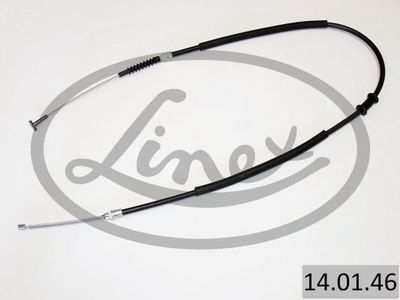 Тросик, cтояночный тормоз LINEX 14.01.46 для FIAT TIPO