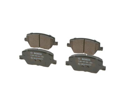 BREMSBELAGSATZ SCHEIBENBREMSE BOSCH 0986495392 9