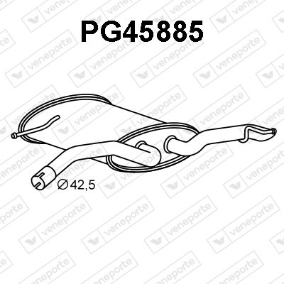 ENDSCHALLDäMPFER VENEPORTE PG45885