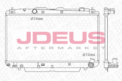 KüHLER MOTORKüHLUNG JDEUS M028041A