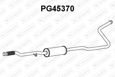 Предглушитель выхлопных газов VENEPORTE PG45370 для CITROËN C1