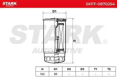 горивен филтър STARK SKFF-0870254