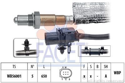 FACET 10.8419 Лямбда-зонд для VW MULTIVAN