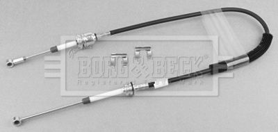 Cable Pull, manual transmission Borg & Beck BKG1041