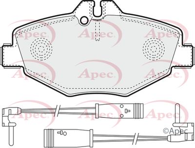 Brake Pad Set APEC PAD1316