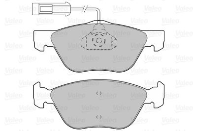 Brake Pad Set, disc brake 598308