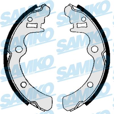 Комплект тормозных колодок SAMKO 84890 для SUBARU XT