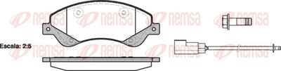 Brake Pad Set, disc brake 1251.02