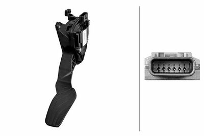 сензор, позиция на педала HELLA 6PV 312 450-031