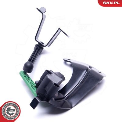 Jutiklis, žibintų diapazono reguliavimas