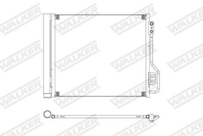 CONDENSATOR CLIMATIZARE WALKER WCD00330 7