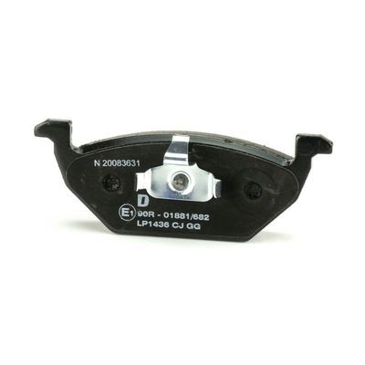 BREMSBELAGSATZ SCHEIBENBREMSE DELPHI LP1436 4