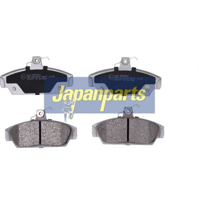 JAPANPARTS Stabdžių trinkelių rinkinys, diskinis stabdys