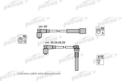Комплект проводов зажигания PATRON PSCI2003 для ROVER 100