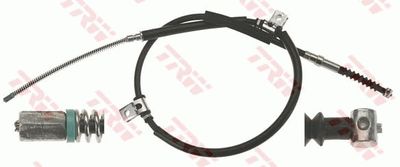 Тросик, cтояночный тормоз TRW GCH548 для HYUNDAI TRAJET