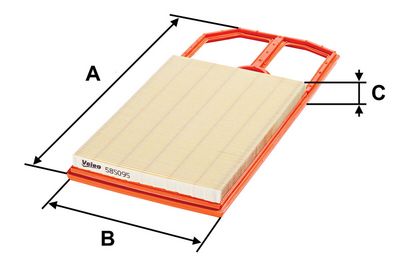 LUFTFILTER VALEO 585095 0