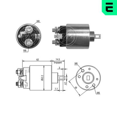 SOLENOID ELECTROMOTOR