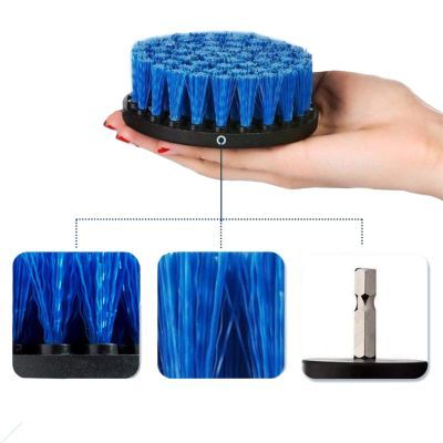 Brilliant Tools BT103110 Souprava kartáčových násad pro vrtačky, 4dílná
