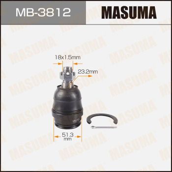 Шарнир независимой подвески / поворотного рычага MASUMA MB-3812 для LEXUS LX