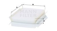 Фильтр, воздух во внутренном пространстве MANN-FILTER CU 22 022 для FIAT 500X