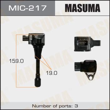 Катушка зажигания MASUMA MIC-217 для INFINITI QX80