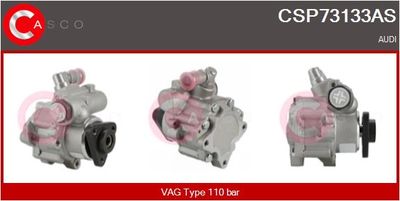 Hydraulické čerpadlo, řízení CASCO CSP73133AS