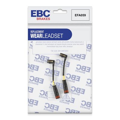 показател за износване, спирачни накладки EBC Brakes EFA059