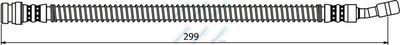 APEC Brake Hose BHO4210