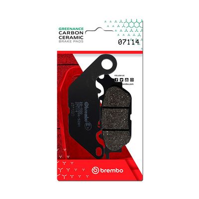 BREMBO Brake Pad Set, disc brake 07114