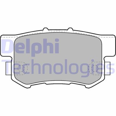 Комплект тормозных колодок, дисковый тормоз DELPHI LP1507 для HAVAL H6