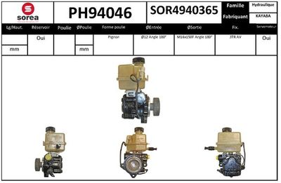 HYDRAULIKPUMPE LENKUNG SNRA PH94046
