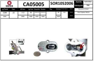 Řídicí mechanismus EAI CA05005