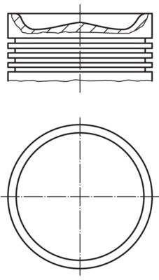 Zuiger - 007PI00164000 - MAHLE