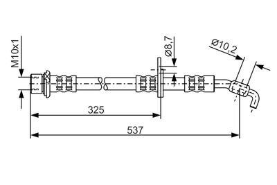 Brake Hose 1 987 476 782