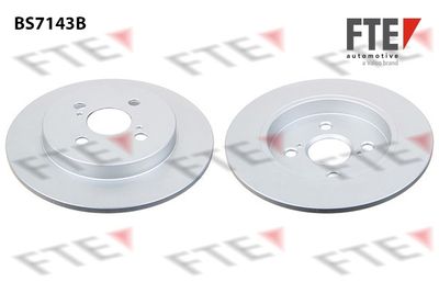Тормозной диск FTE BS7143B для TOYOTA IQ