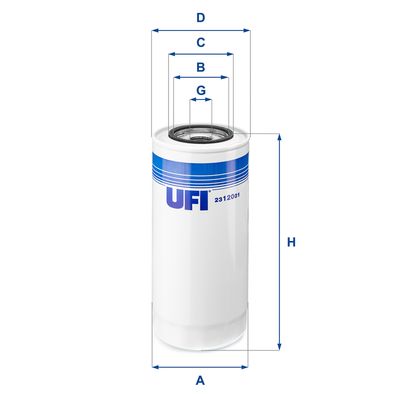UFI Alyvos filtras