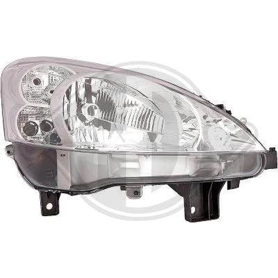DIEDERICHS 4213682 Основная фара  для PEUGEOT PARTNER (Пежо Партнер)