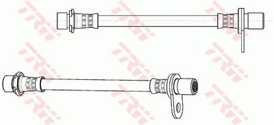 Тормозной шланг PHA603