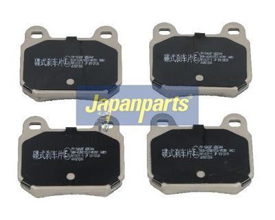 JAPANPARTS Stabdžių trinkelių rinkinys, diskinis stabdys