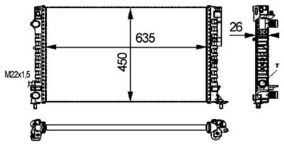 Kühler, Motorkühlung