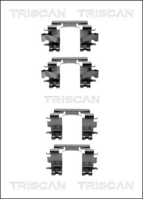 TRISCAN 8105 401616 Скобы тормозных колодок  для HONDA LOGO (Хонда Лого)