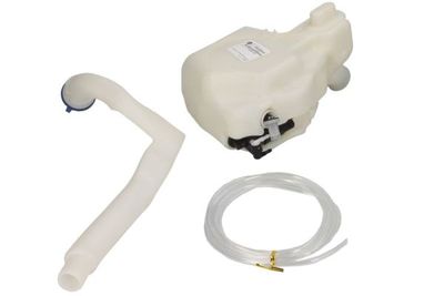 Wasmachine tank (met een gat voor de pomp van de koplampsproeier  met nek  met pet  met pomp  met sensor) past: PEUGEOT 207 06.09-12.15