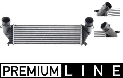 Intercooler, inlaatluchtkoeler - CI372000P - MAHLE