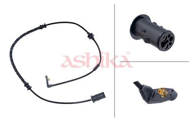 предупредителен контактен сензор, износване на накладките ASHIKA BPW-162