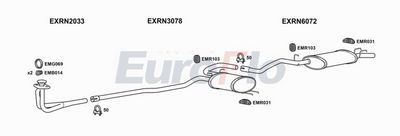 Układ wydechowy EUROFLO RN11171004