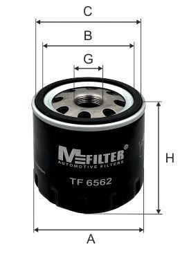 MFILTER TF 6562 Масляний фільтр 