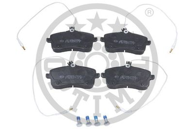 Zestaw klocków hamulcowych, hamulce tarczowe OPTIMAL BP-12223
