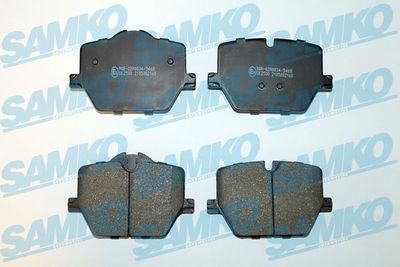 SAMKO 5SP2160 Комплект тормозных колодок, дисковый тормоз 