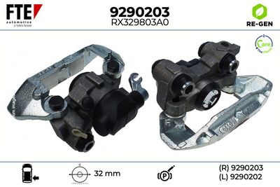 спирачен апарат FTE 9290203