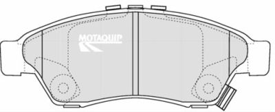 Комплект тормозных колодок, дисковый тормоз MOTAQUIP LVXL1102 для SUZUKI LIANA